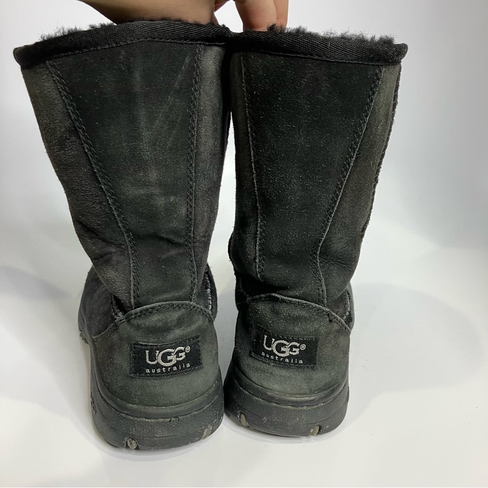 Ugg Australia Black Ultimate Short Boots Size 7 View 4